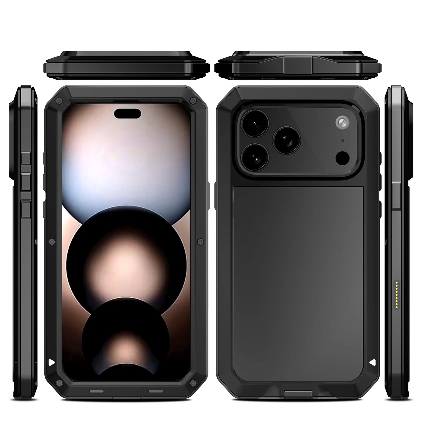 Metal Armor iPhone 17 Pro Max Case – Heavy Duty & Waterproof