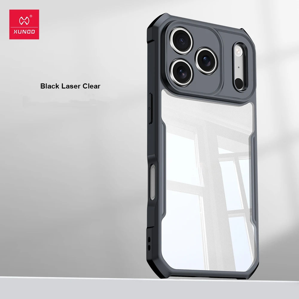 Xundd Magnetic Shockproof Transparent Case for iPhone 17/17 Pro/17 Pro Max