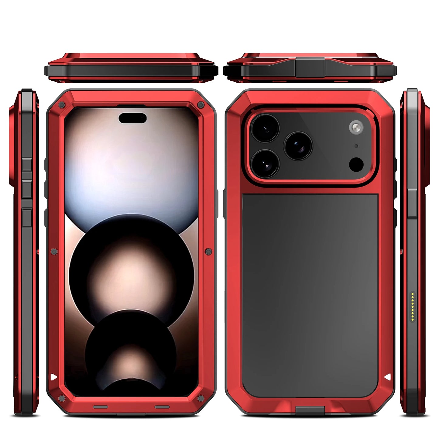 Metal Armor iPhone 17 Pro Max Case – Heavy Duty & Waterproof