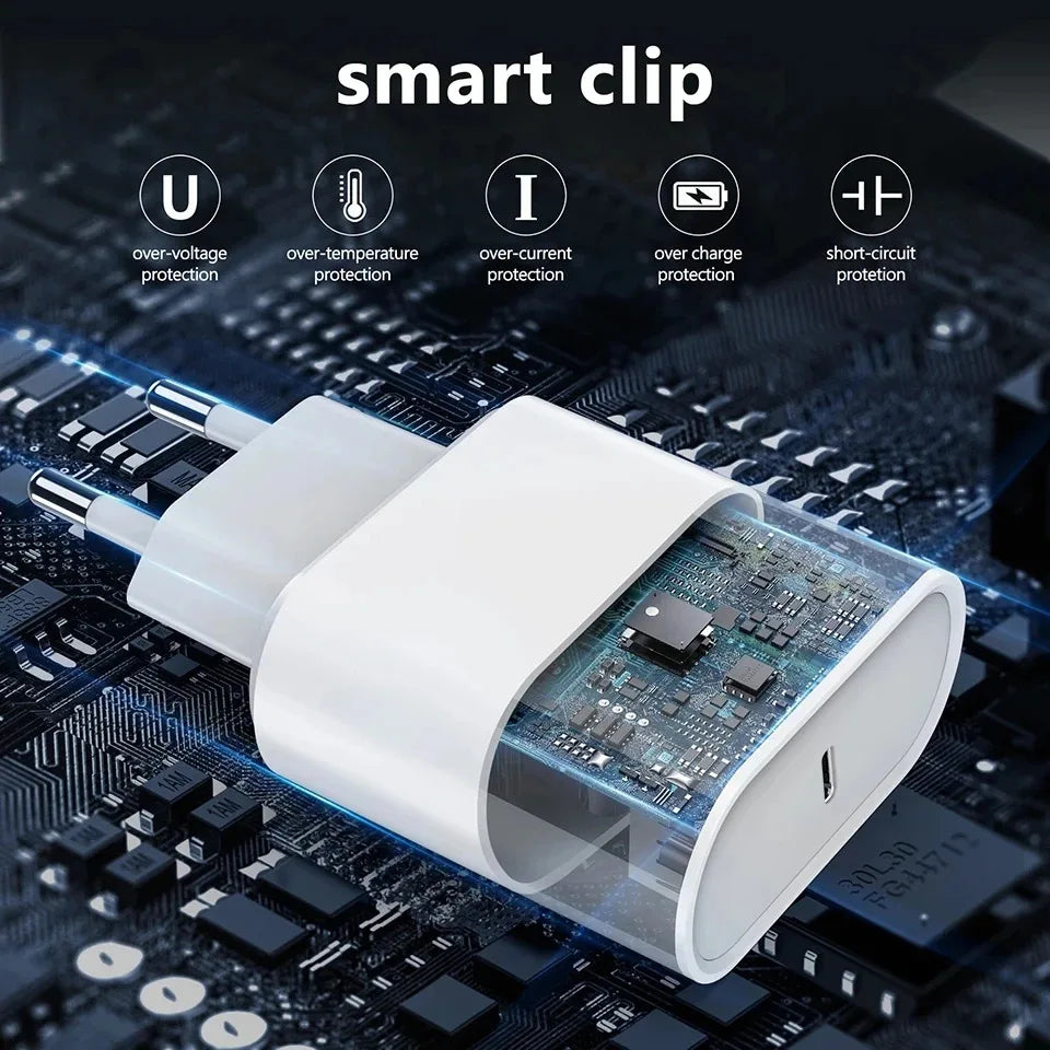 iPhone Fast Charger 35W – Quick Charge Adapter & Cable