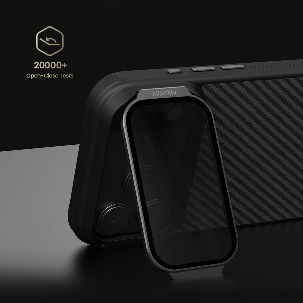 Protective Carbon Fiber iPhone 17 Pro Max Case – Camera Lens Guard