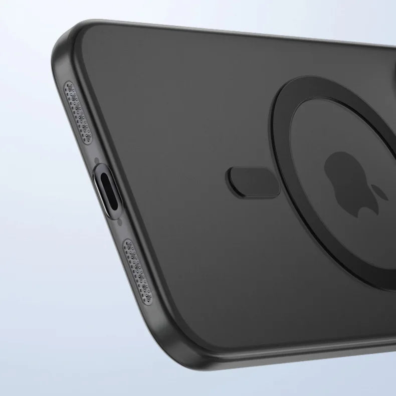 iPhone transparent case with MagSafe