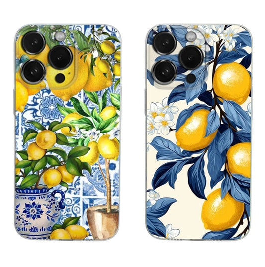 Lemon Art iPhone Case – Clear Soft Cover
