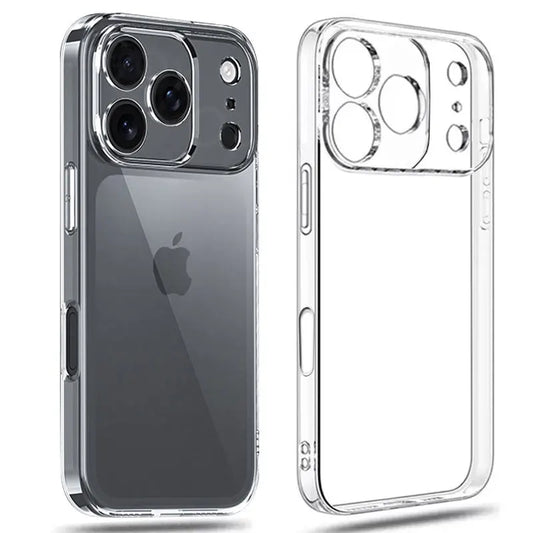 Slim Transparent Soft iPhone Case – Shockproof Silicone Cover