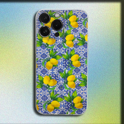 Lemon Art iPhone Case – Clear Soft Cover
