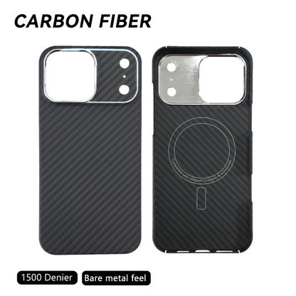 Kevlar Aramid Fiber MagSafe Case for iPhone 17/17 Air/17 Pro Max — Ultra-Thin Shockproof