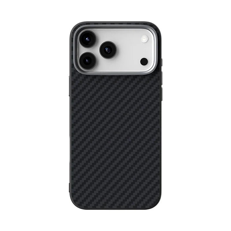 Kevlar Aramid Fiber MagSafe Case for iPhone 17/17 Air/17 Pro Max — Ultra-Thin Shockproof