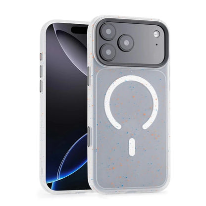 Shockproof MagSafe iPhone Case – Art Ink Dots Pattern