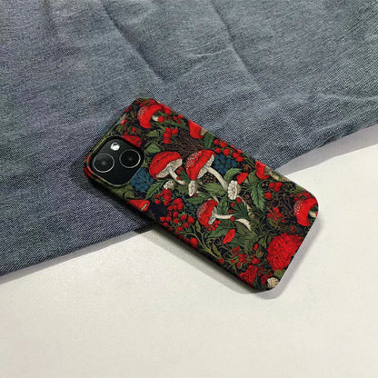 Witch Forest Mushroom iPhone Case – Artistic Cover