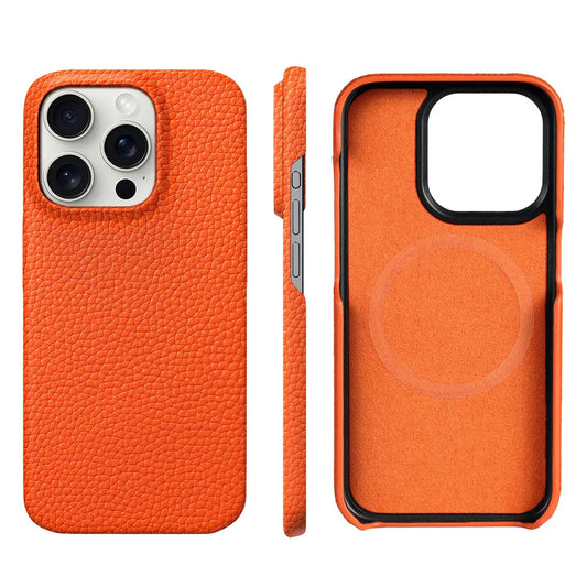 MagSafe Genuine Leather Case for iPhone 17/16/15 Pro Max & Air
