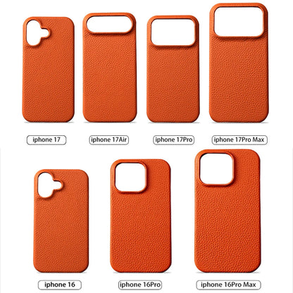 MagSafe Genuine Leather Case for iPhone 17/16/15 Pro Max & Air