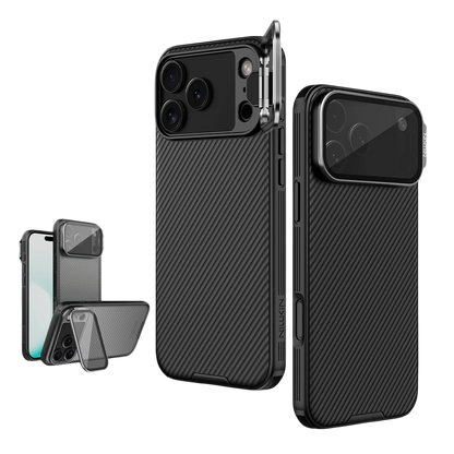 iPhone 17 Pro/17 Pro Max CamShield Case with Camera Cover & Stand