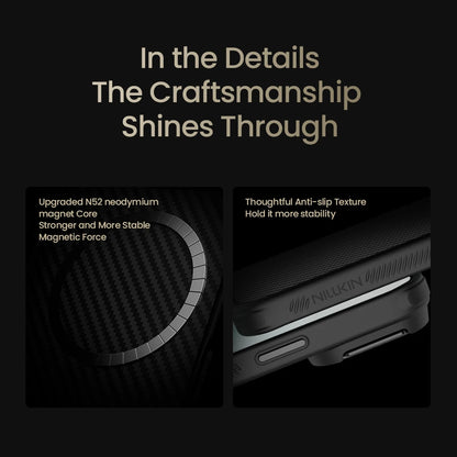 Protective Carbon Fiber iPhone 17 Pro Max Case – Camera Lens Guard