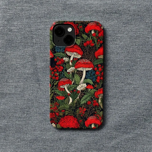 Witch Forest Mushroom iPhone Case – Artistic Cover