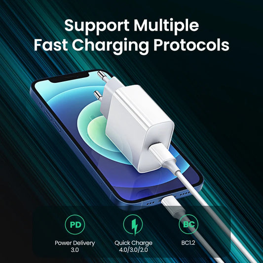 iPhone Fast Charger 35W – Quick Charge Adapter & Cable