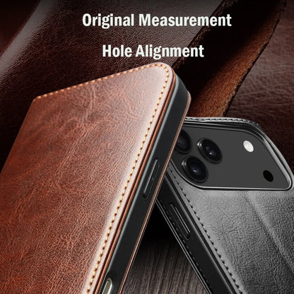 QIALINO Leather Wallet Case for iPhone 17 Pro Max