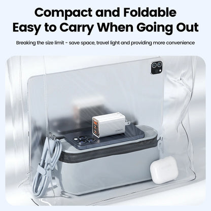 Toocki 67W GaN USB Type C Charger QC 4.0 PD 3.0 Quick Charge For iPhone 16 ProMax Samsung S24 Foldable Pin US Plug Phone Charger