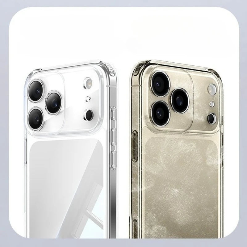 Clear Silicone Protective Cover for iPhone 17 Series